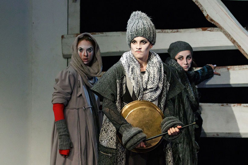 Наташа Серкова в спектакле Снегурочка